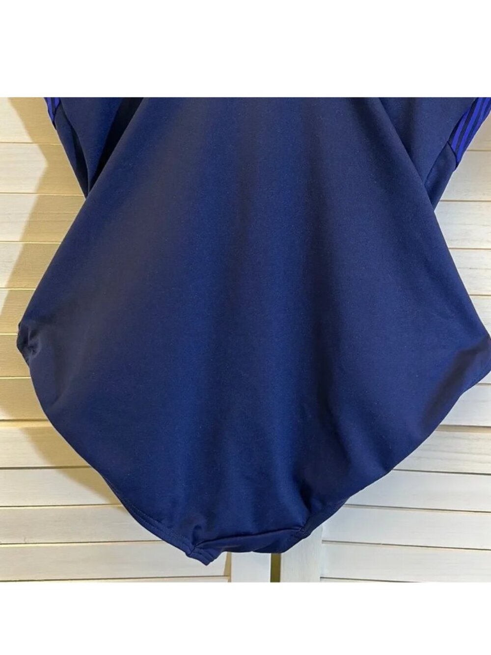 TYR Monroe Blue Swimsuit One Piece Size 14 Striped Aqua Controlfit - Picture 7 of 12
